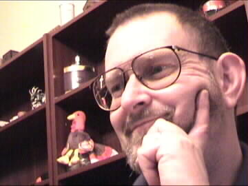  Dave Eastabrook (biged)
 pretends to look thoughtful 