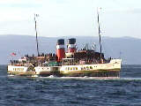  The Waverley off Largs Pier 